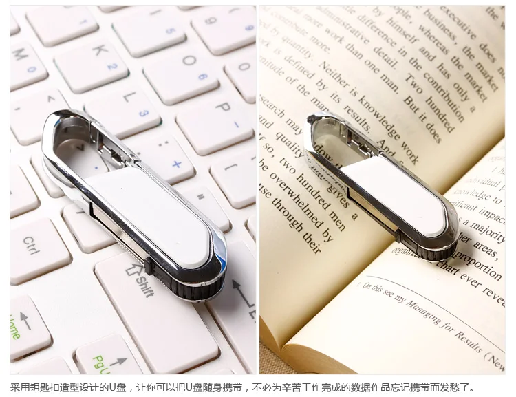 2023 Metal Carabiner leather usb flash drive 32GB 64GB 128GB 256GB 512GB pendrive real capacity memory stick disk free shippin