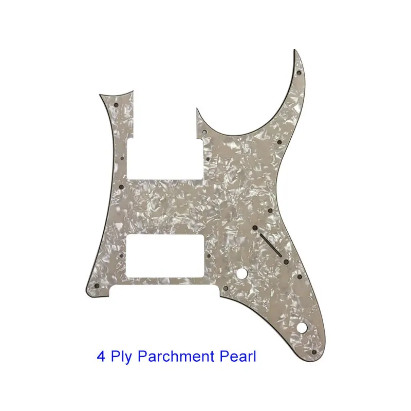 Xinyue Custom Guitar Parts For 10 Hole Screws MIJ Ibanez RG 2550Z Guitar Pickguard Humbucker HH Pickup Scratch Plate Many Colors