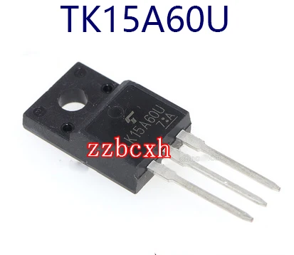 10PCS/LOT New  Original  K15A60U TK15A60U  TO-220F 600V 15A