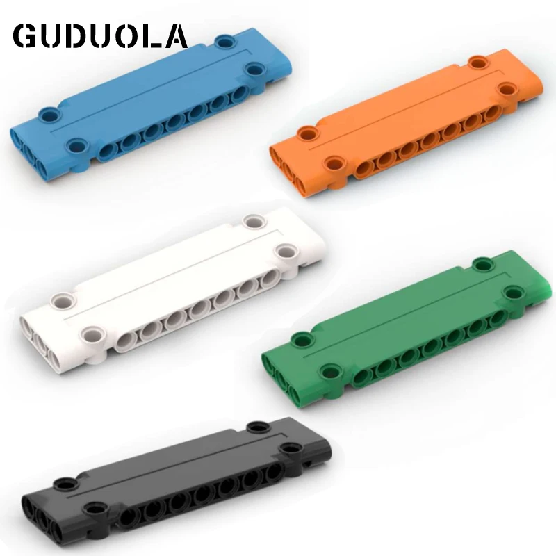 Guduola High-tech Parts Flat Panel 3 x 11 (15458) MOC Building Block DIY Educational Toys Parts 10pcs/LOT