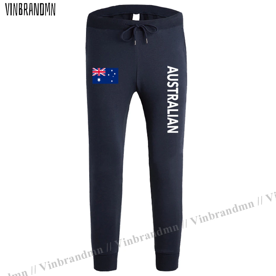 Commonwealth of Australia mens Sweatpants men's Australia flag workout Sporting pocket sweat 2021 new AUS Australian Long Pants