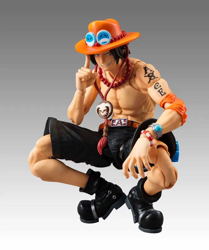 Anime One Piece 18cm Articulated Joints Moveable ACE PVC Action Figure Collection Model Toys