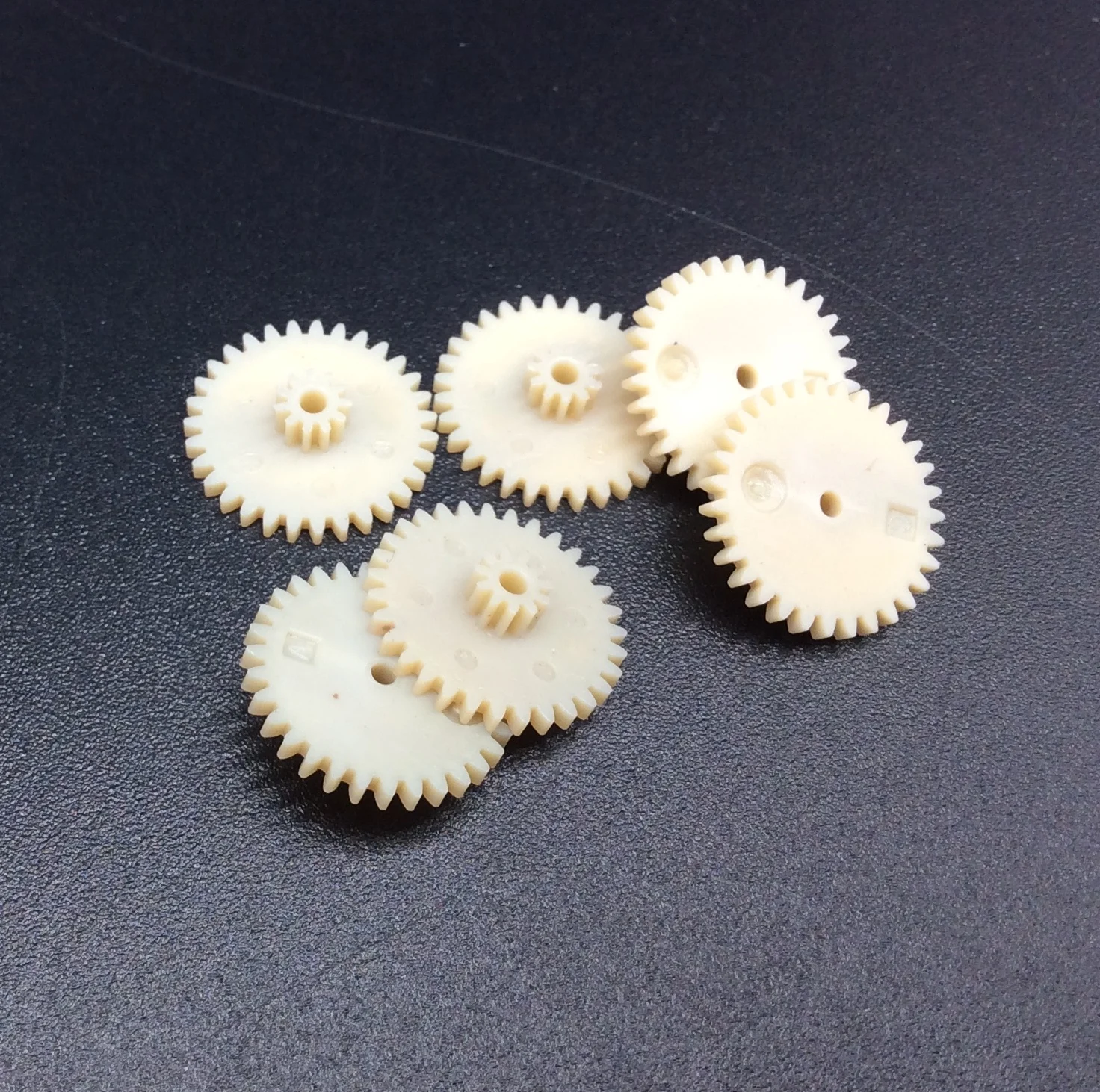 

6pcs plastic gear for cassette deck audio player CD/VCD/DVD/LD tape recorder