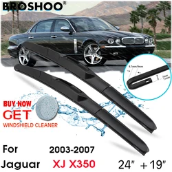 Car Wiper Blade Front Window Windscreen Windshield Wipers Blades J hook Auto Accessories For Jaguar XJ X350 24