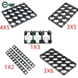 5Pcs Plastic 1x2 1x3 3x5 3x6 4x5 18650 Battery Holder Battery Storage Box Case DIY Batteries Clip Holder Container