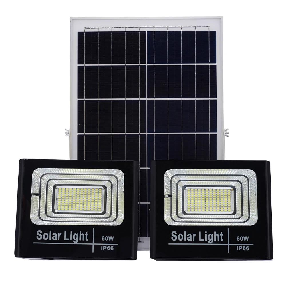 Led Solar Light Outdoor 2 In 1 Zonne-energie In Grond Lichten Waterdichte IP66 25W 40W 60W 100W Led Overstroming Licht Met Afstandsbediening