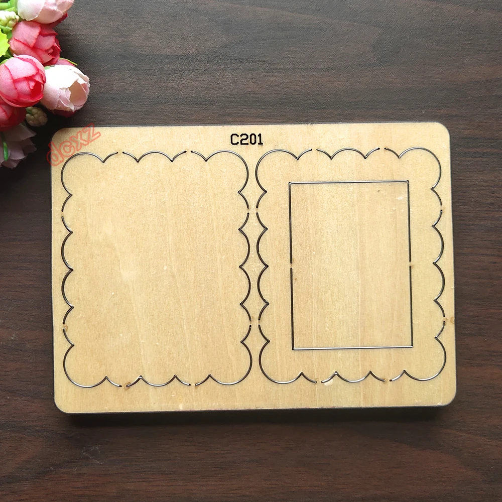 

Деревянные штампы для резки фоторамок, Скрапбукинг, C-201, Новые