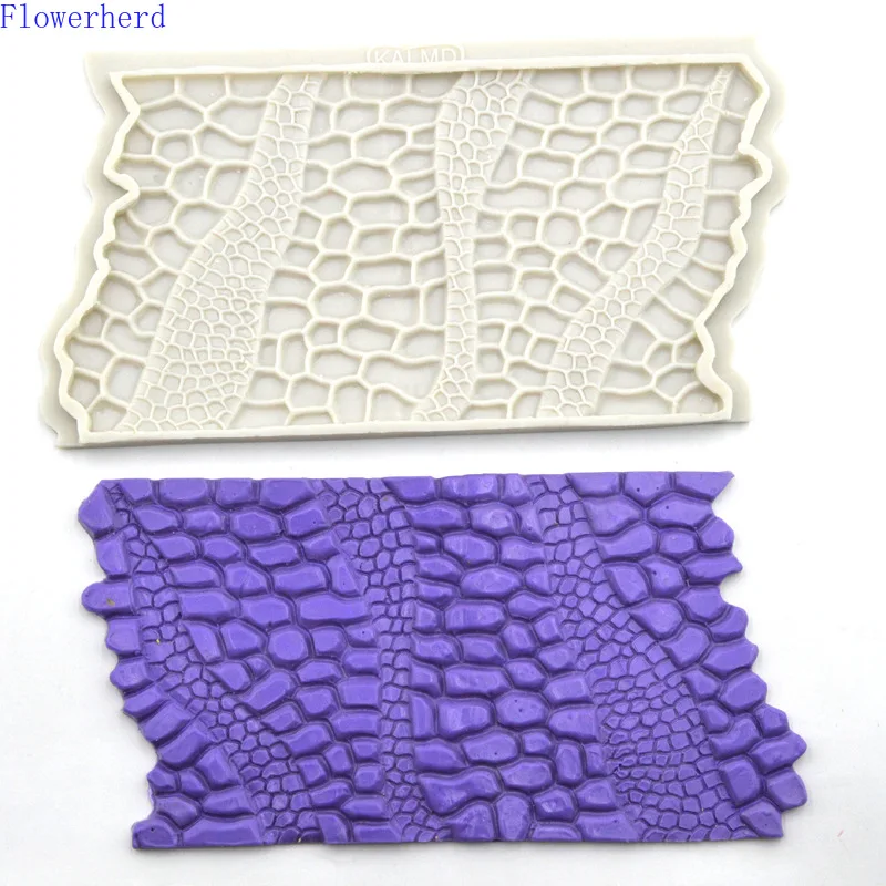 

Форма для торта из помадки, силиконовая форма с рисунком крокодиловой кожи, посуда для выпечки «сделай сам», форма для торта с помадкой и мусом, форма для шоколада, кондитерские инструменты