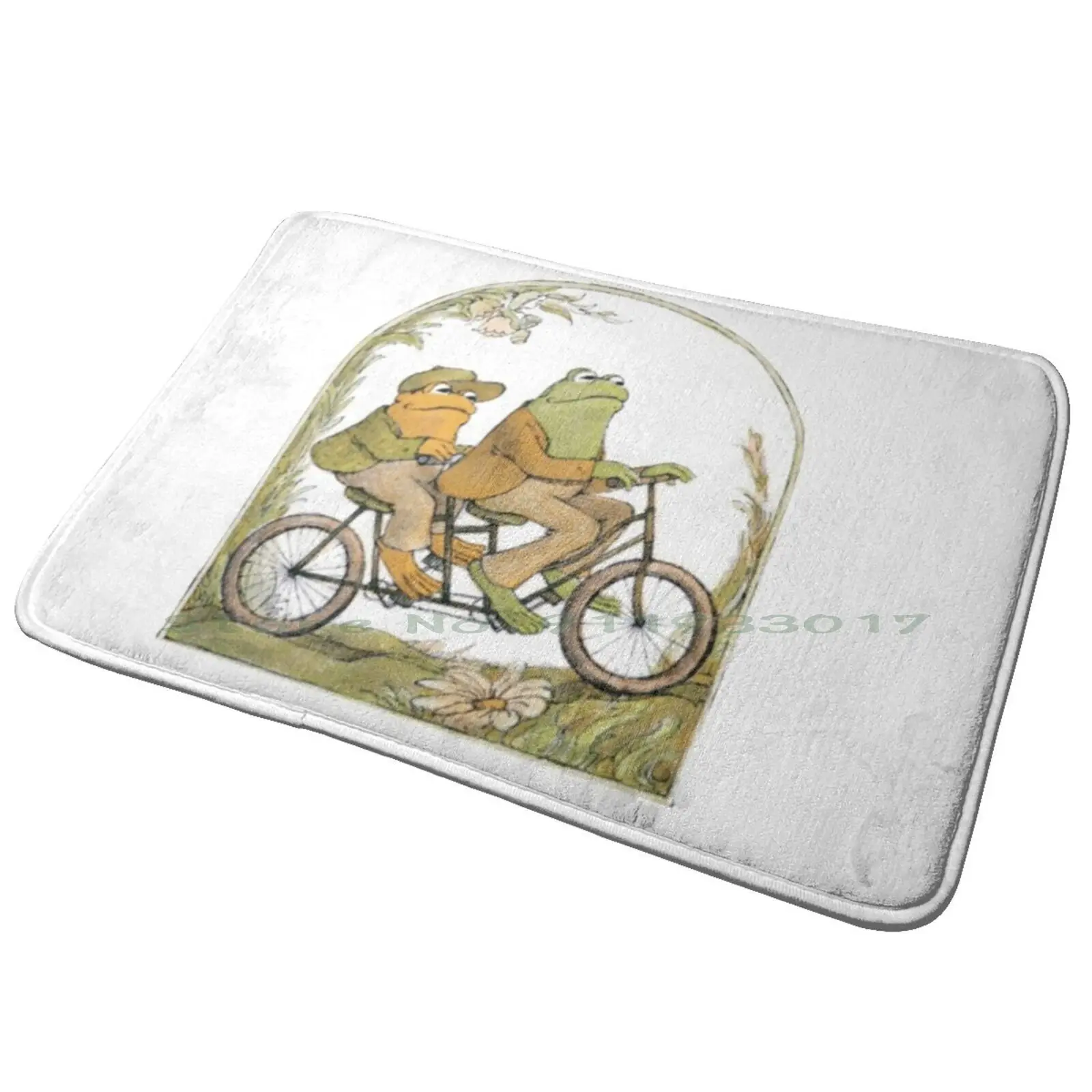 Frog And Toad Entrance Door Mat Bath Mat Rug Anchor Sea Boat Ship Anti-Slip Bedroom Kitchen Foot Mat Floor Carpet