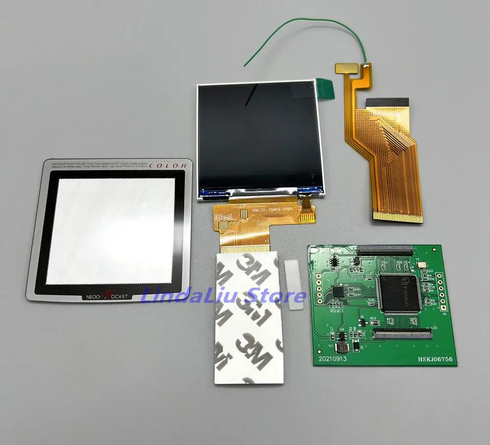 1set 2.6 inch For NGPC high brightness LCD screen backlight LCD screen for NEOGEO Pocket Color Game Console