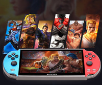 X12 PLUS Video Game 7inch LCD Double Rocker Portable Handheld Retro Game Console Video MP5 Player TF Card for GBA/NES 3000 Games
