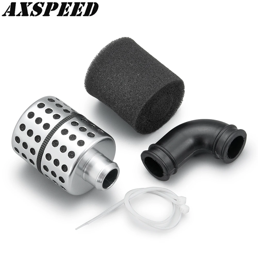 AXSPEED 1:8 RC Car Aluminium Air Filter PMM80278 for Typhon RC Model Car Nitro Upgrade Parts