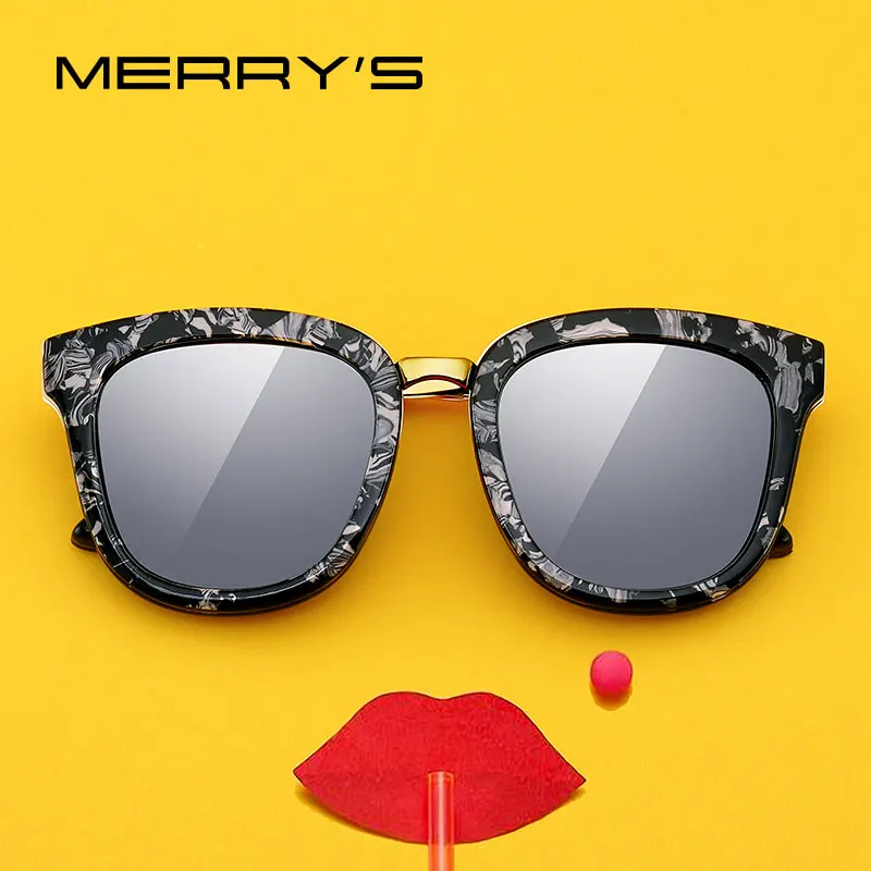 

MERRYS DESIGN Women Fashion Square Polarized Sunglasses Ladies Luxury Brand Trending Sun glasses UV400 Protection S6082N