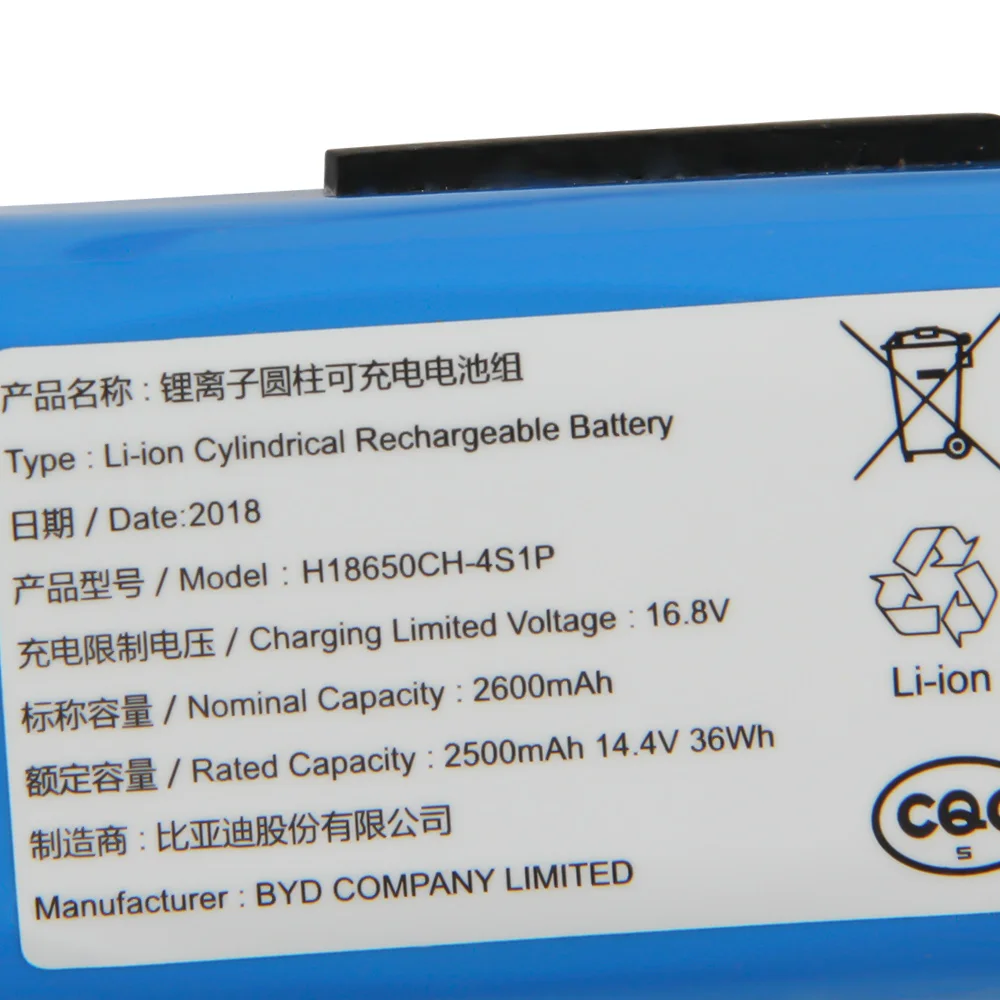 Original Battery For Xiaomi Mijia Mi Sweeping Mopping Robot Vacuum Cleaner G1 2600mAh