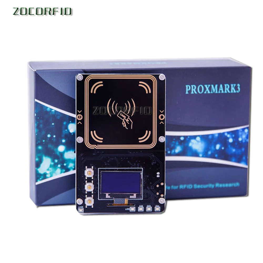 Ultimate Version proxmark3 develop suit Master proxmark Master RFID reader writer for rfid nfc card copier clone crack  LCD