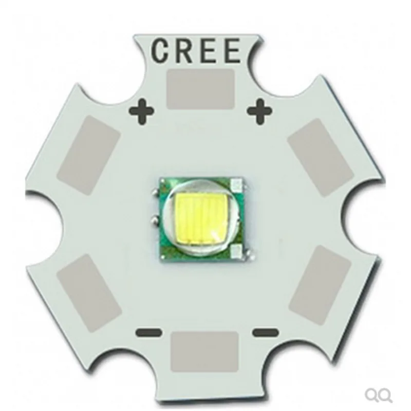 Cree xml t6強力なライト懐中電灯5ワットledランプビーズ5050パッチ白色ledランプビーズ5ワットランプビーズ超高輝度