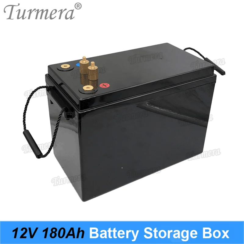 Turmera 12V 180A scatola di immagazzinaggio della batteria con Display LCD per 4 pezzi 200Ah 280Ah 310Ah 3.2V Lifepo4 batteria uso del sistema di energia solare