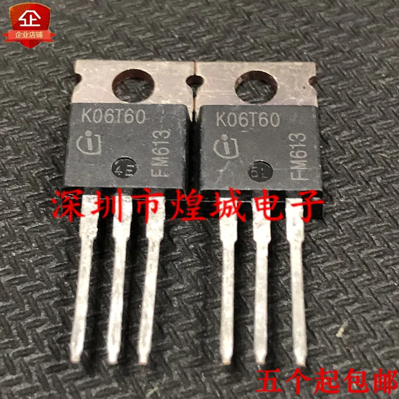 10PCS/Lot   K06T60 IKP06N60T  TO-220 600V 6A