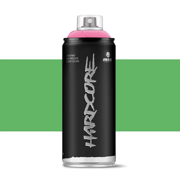 Spray paint MTN Hardcore mint green Color 400 ml high pressure quick dry glossy finish great strength