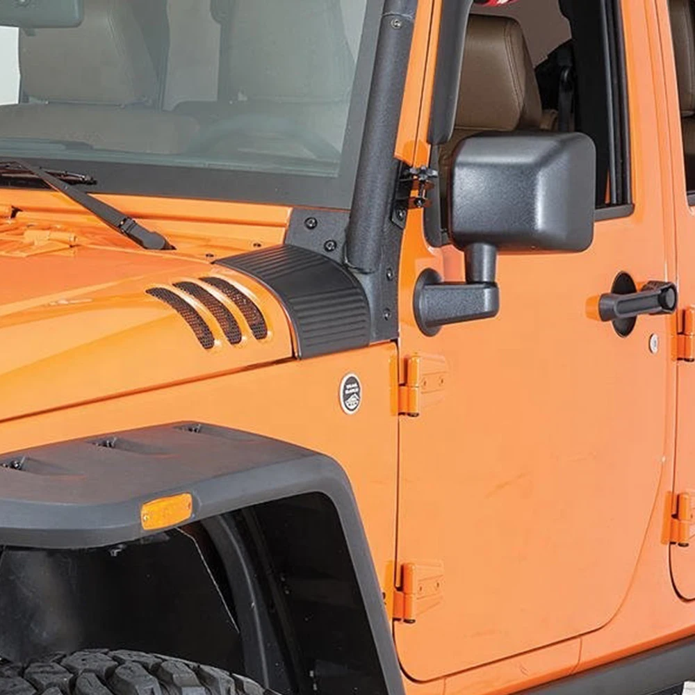 Hood Wrap Angle A pillar Cowl Body Armor for Jeep Wrangler JK 2007 2008 2009 2010 2011 2012 2013 2014 2015 2016 2017