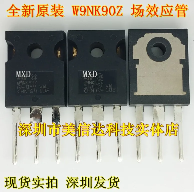 

10pcs/lot New Original W9NK90Z STW9NK90Z 9A900V Field Effect Tube TO-247 In Stock