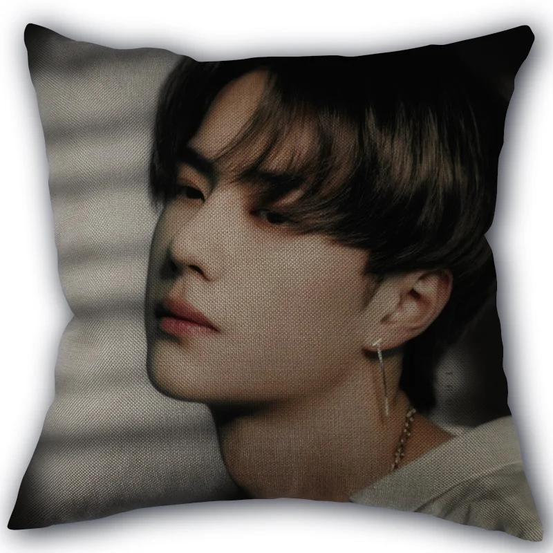 Custom Wang Yibo Chen Qingling Pillowcase High Quality Home Textile Cotton Linen Fabric 45x45cm One Side Decoration Pillow Cover