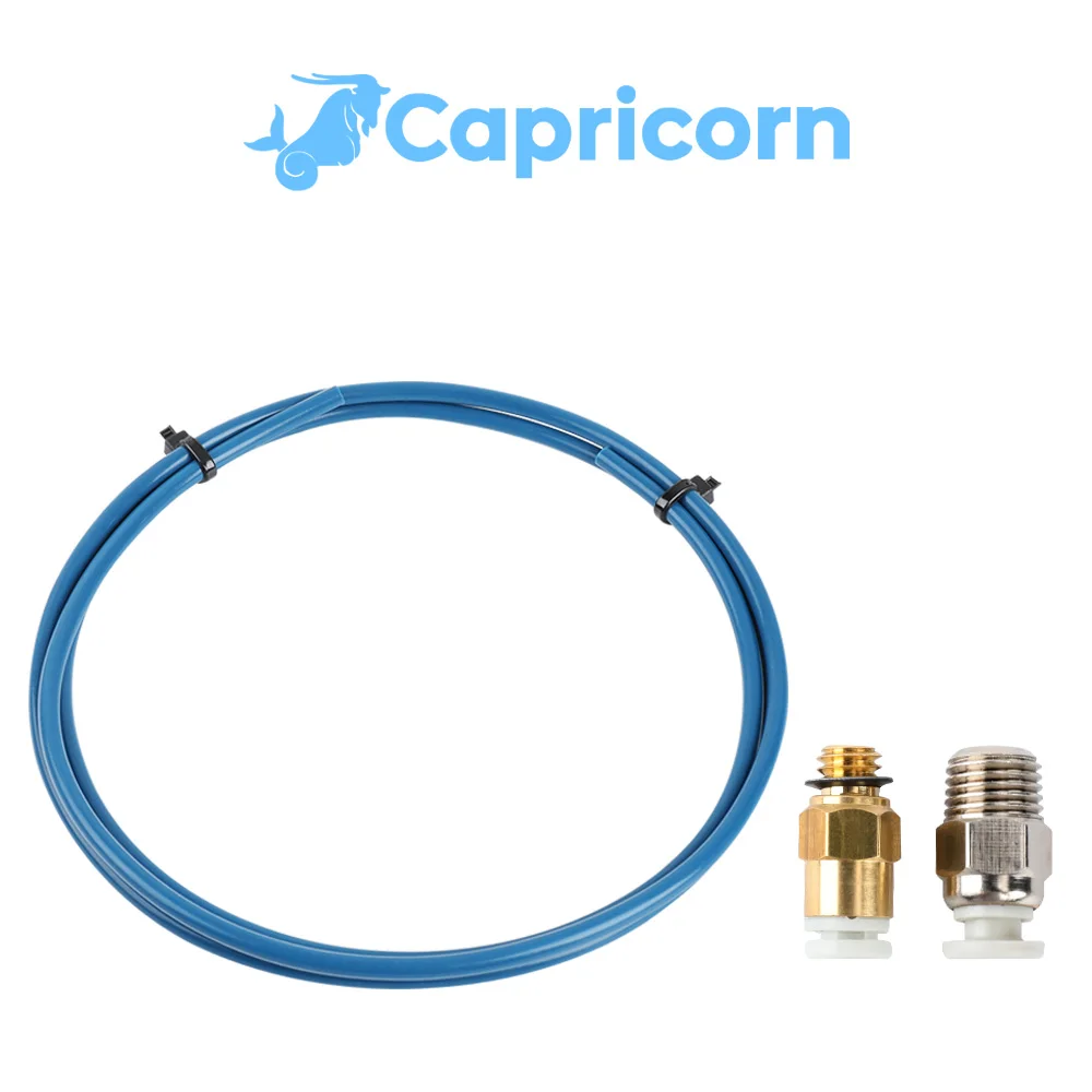 Capricorno Bowden tubi in PTFE serie XS 1M/2M per CREALITY 3D Ender-3 V2 1.75mm filamento nuove parti della stampante per tubi