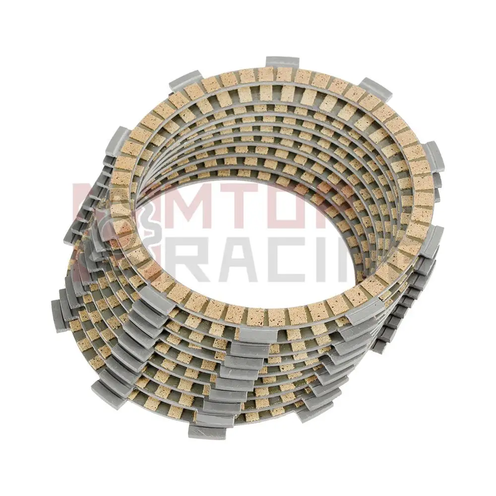 Clutch Friction Disc Plates For Honda VF750C Magna 1994-2003 VF750CD 1995-96 VFR750F 1986-1997 VFR800Fi 1998-1999 CBR900RE 2001