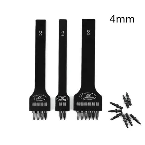Leather Punching Tool with Round Holes PGF