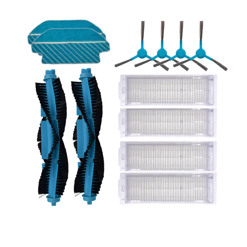 Cecotec-filtro de reposição para aspirador de pó, modelos conga 3290, 3490, 3690, com escovas laterais, pano para esfregar