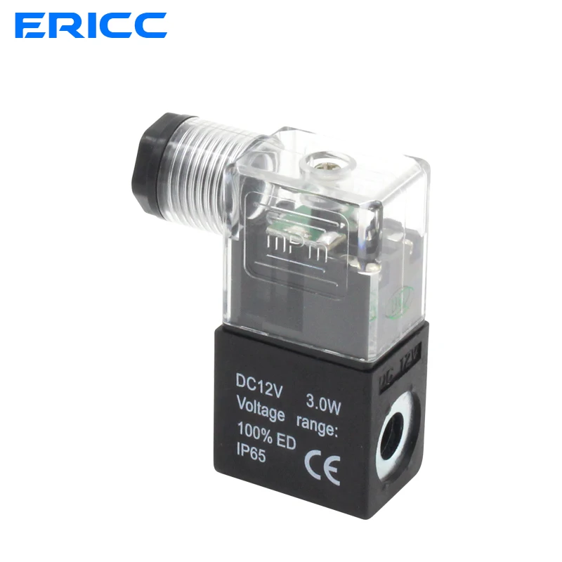 solenoid valve coil DC24V 12V  AC220V 110V  for 4V210-08 3V110-06  4V220 4V230 3V210 4V430 4V320