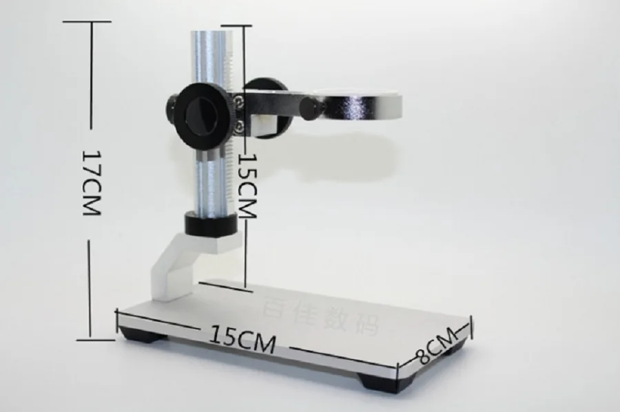 مجهر رقمي محمول عالي الدقة 1000 × 5 متر ، 8 مصابيح LED 2 ميجابكسل ، مجهر رقمي لإصلاح فحص لحام pcb الهاتف