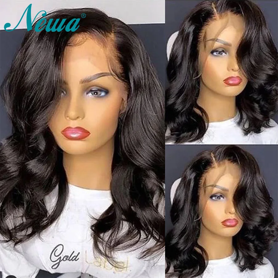 

Newa Hair Pre Plucked Lace Front Human Hair Wigs With Baby Hair 13x6 Glueless Lace Front Wigs For Women Brazilian Remy Lace Wigs