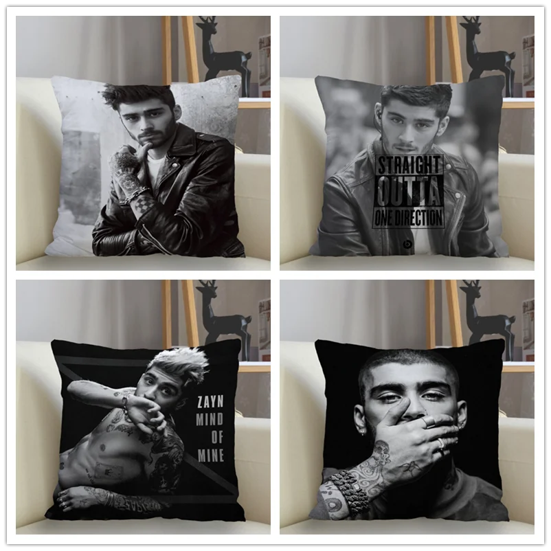 Musife New Custom Zayn Malik Pillowcase Sofa Decorative Cushion Cover Pillowcase Home Decor Drop Shipping Wholesale