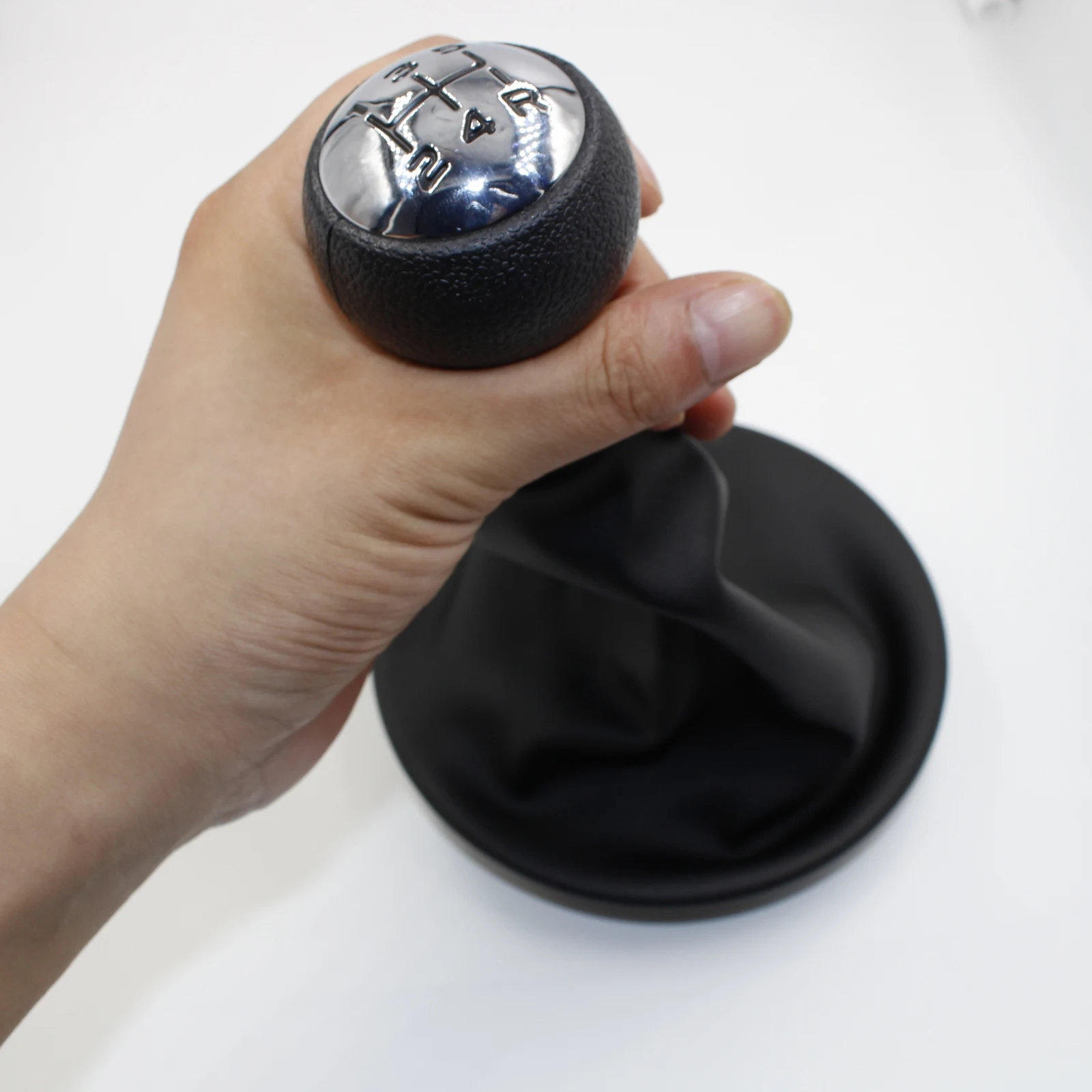 مقبض ناقل حركة من الجلد الصناعي ، ناقل حركة رافعة ، غطاء حذاء Gaiter لسيتروين برلينغو الثالث ، شريك Peugeot--، 5 سربات