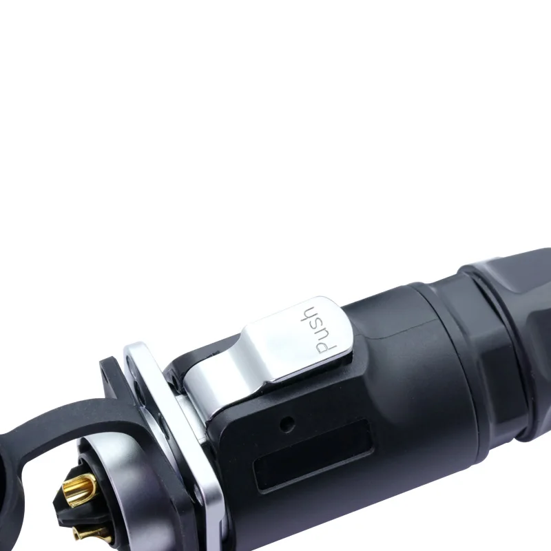 1set high-power waterproof Fast-Plug XLR Connector,3pins, Zinc alloy+plastic+pure copper contact,Current 15-50A, IP67