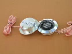 Ghxamp Car Tweeter Speaker 4ohm 25W Ceramic Film + Silk Edge Super Treble Full Aluminum Shell Sound Clear Neodymium 45KHZ 2PCS