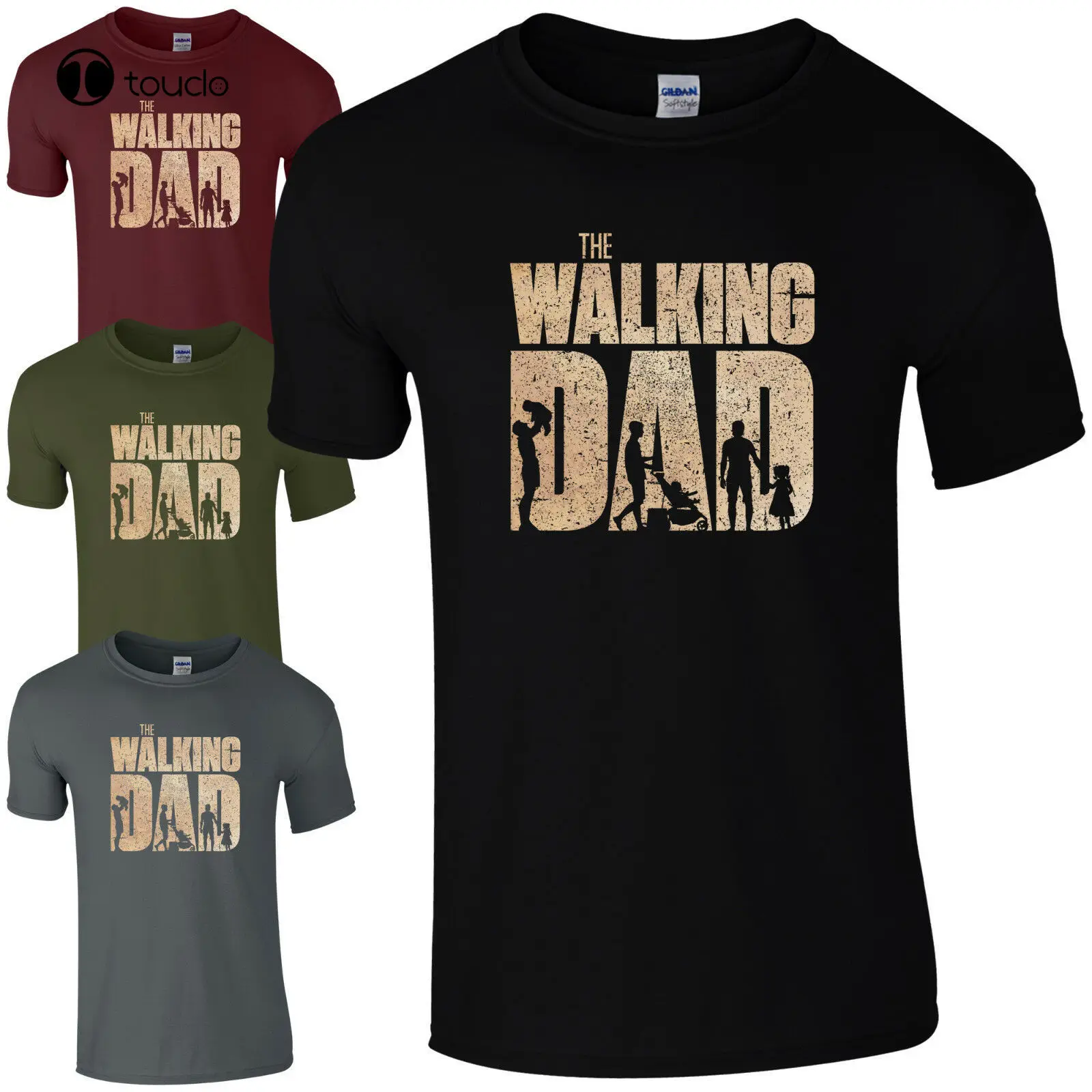 The Walking Dad T-Shirt - Funny Dead Fan Fathers Day Dads Present Mens Gift Top