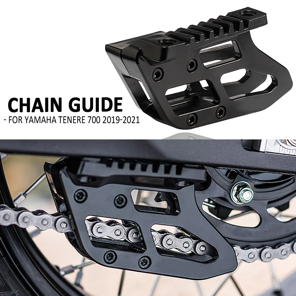 For YAMAHA Tenere 700 TENERE700 XTZ XT700Z T 7 2019 2020 2021 Motorcycle Chain Guide Pulley Protector Plate Stabilizer