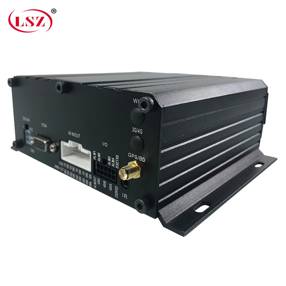 LSZ AHD Mobile DVR GPS 4CH Schule Bus System mdvr Mobile DVR Kit