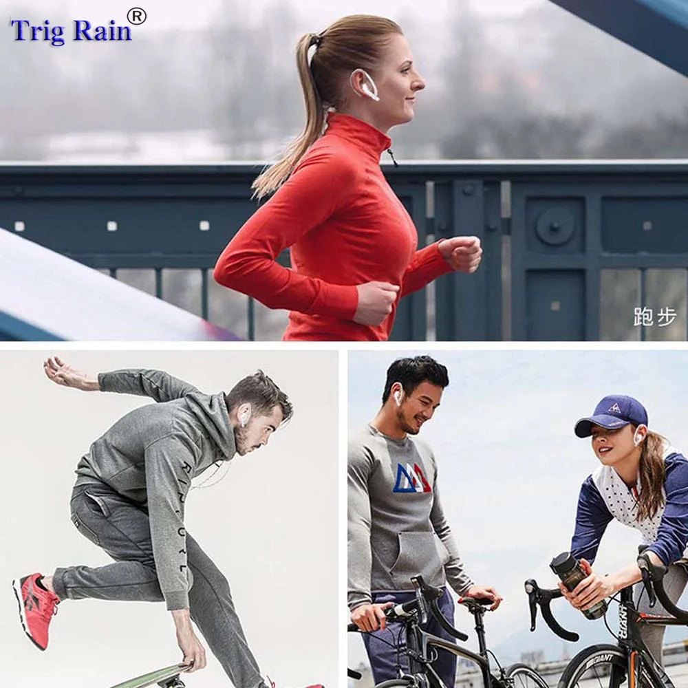 หูฟังบลูทูธหูฟังซิลิโคนสำหรับAirpods 1/2 Earpods Loopคลิปหูฟังเปลี่ยนหูฟังอุปกรณ์เสริม