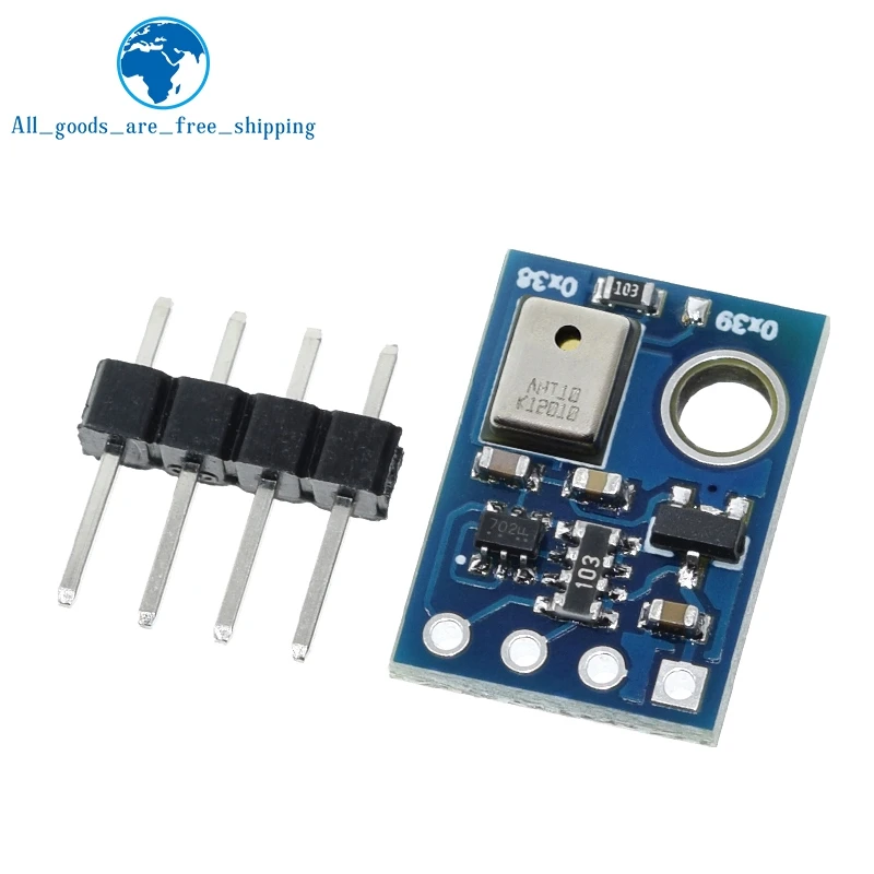 

AHT10 High Precision Digital Temperature and Humidity Sensor Measurement Module I2C Communication Replace DHT11 SHT20 AM2302