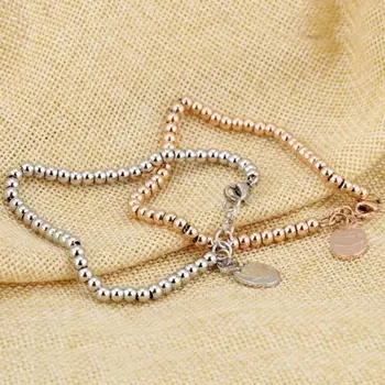 10 最佳銷售 玫瑰金潘朵拉手鍊 - №3