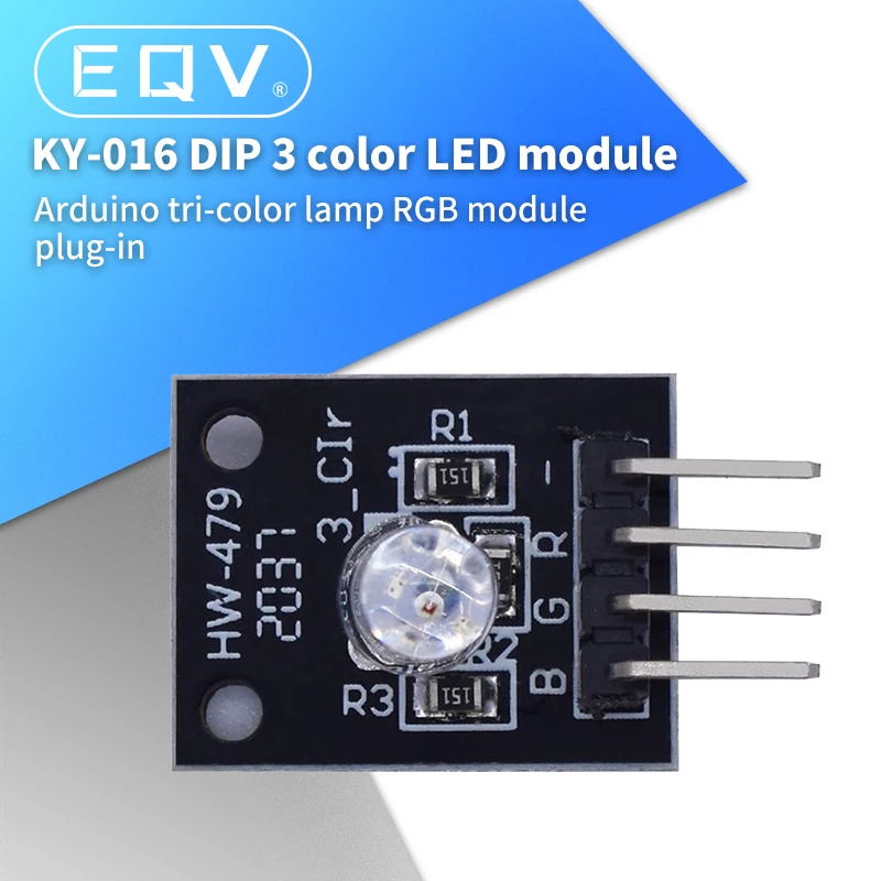 Smart Electronics 4pin RGB Module KY-016 Three Colors 3 Color RGB LED Sensor Module for Arduino DIY Starter Kit KY016