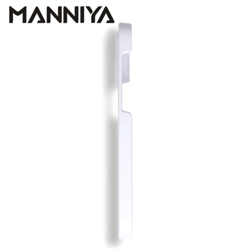 Imagem -03 - Manniya-caixa Branca do Telefone 3d Sublimação para o Iphone 15 14 13 12 11 Pro Max xs xr xs Max Plus Se2023 100 Pcs Lot