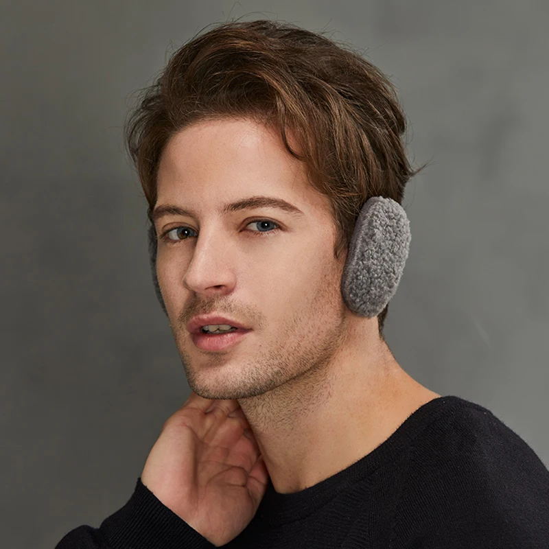 Winter Ear Cover Bandless Ear Warmers Earmuffs Foldable Ear Cover for Adult Men Women New