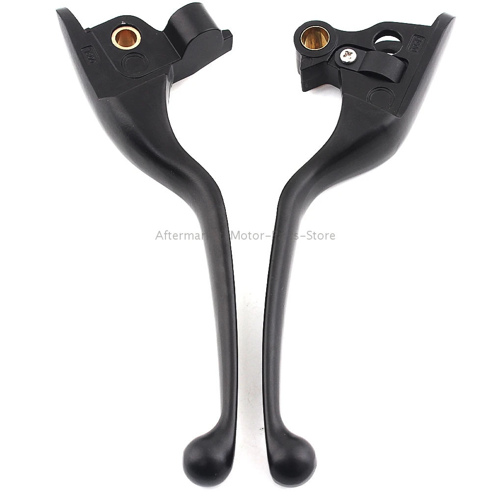 Motorcycle Handlebar Control Levers Black Clutch Brake Levers For Harley Touring Street Glide 14-16 FLHR FLHRC 08-13 Trike CVO