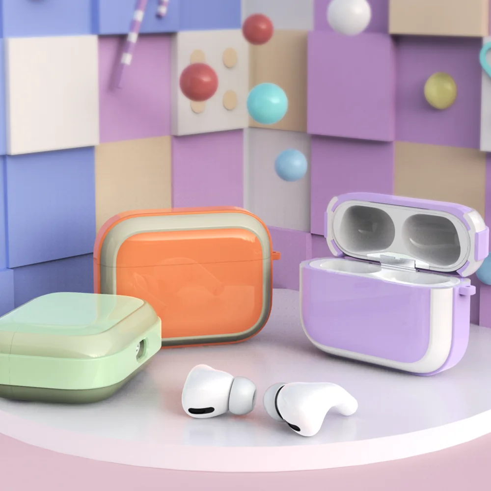 حقيبة غطاء سيليكون ل أبل Airpods برو حالة سماعة رأس لاسلكية ل airpod 3 ل الهواء القرون برو سماعة اكسسوارات