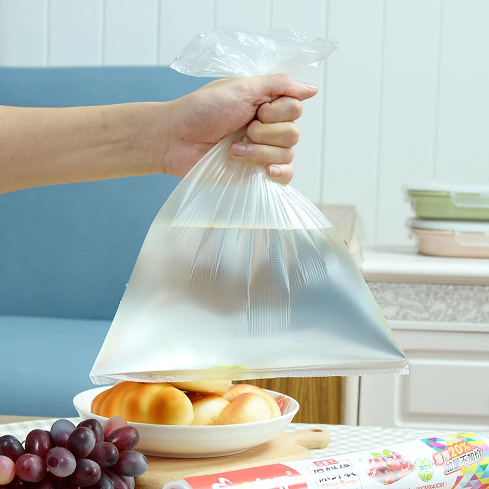 Home Resturant Kitchen Food Storage Preservation Bags Packaging Film Thickened  Saran Wrap Vacuum Sealer Food Plastic Bags