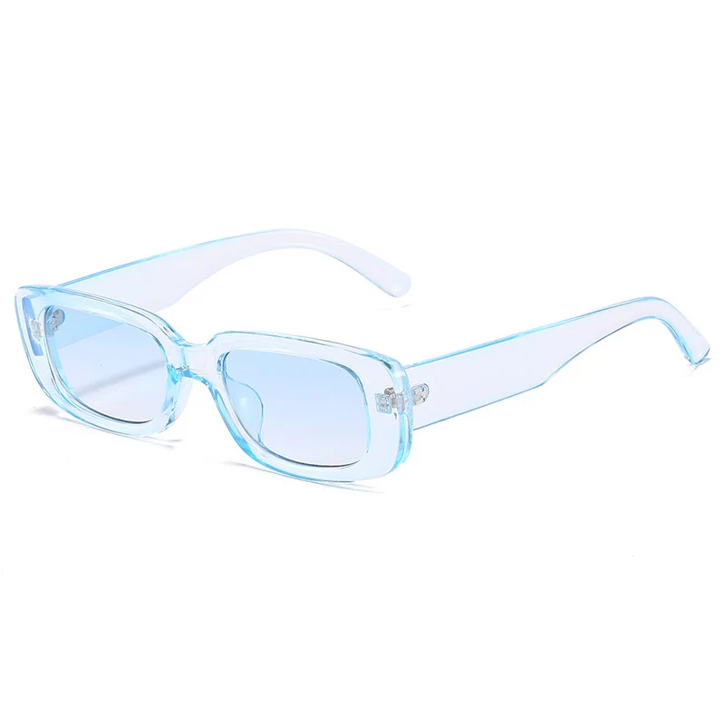 OEC CPO Kleine Vierkante Zonnebril Vrouwen Plastic Frame Oranje Gradiënt Zonnebril Vrouwelijke Trendy Merk Designer Brillen UV400